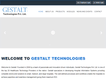 Tablet Screenshot of gestalttechindia.com